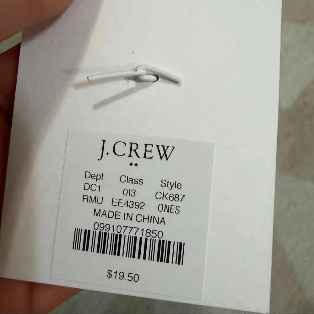 J crew sailboat and palm tree charms